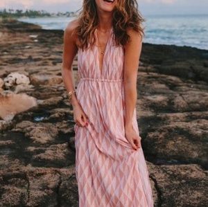 Manaola Rose Water Hilo Dress 